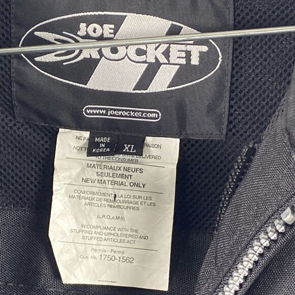 Joe Rocket Ballistic Series Live The Outer Limit Blue Black Jacket Unisex Sz XL - Picture 2 of 16